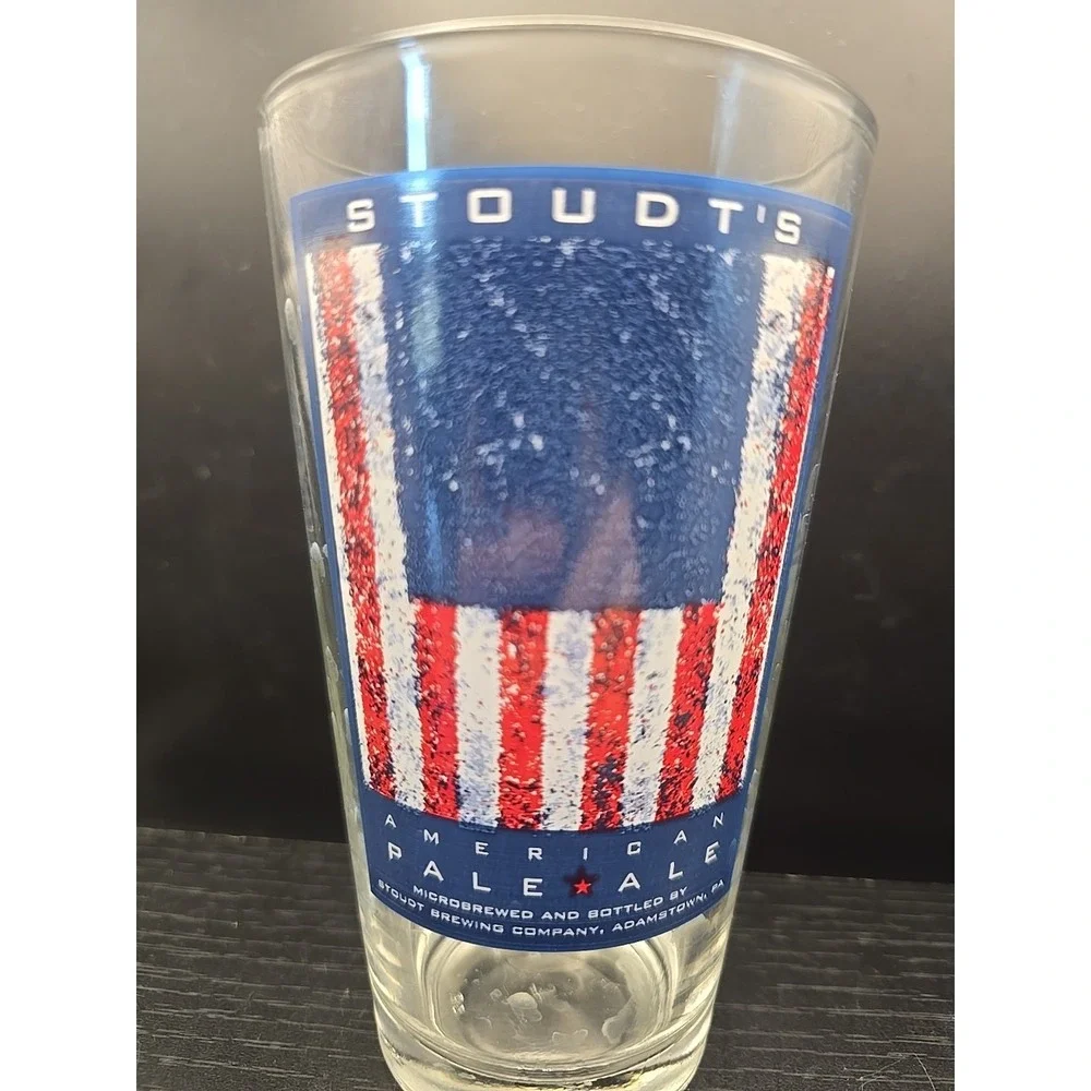STOUDT'S AMERICAN PALE ALE‎ PINT BEER GLASS